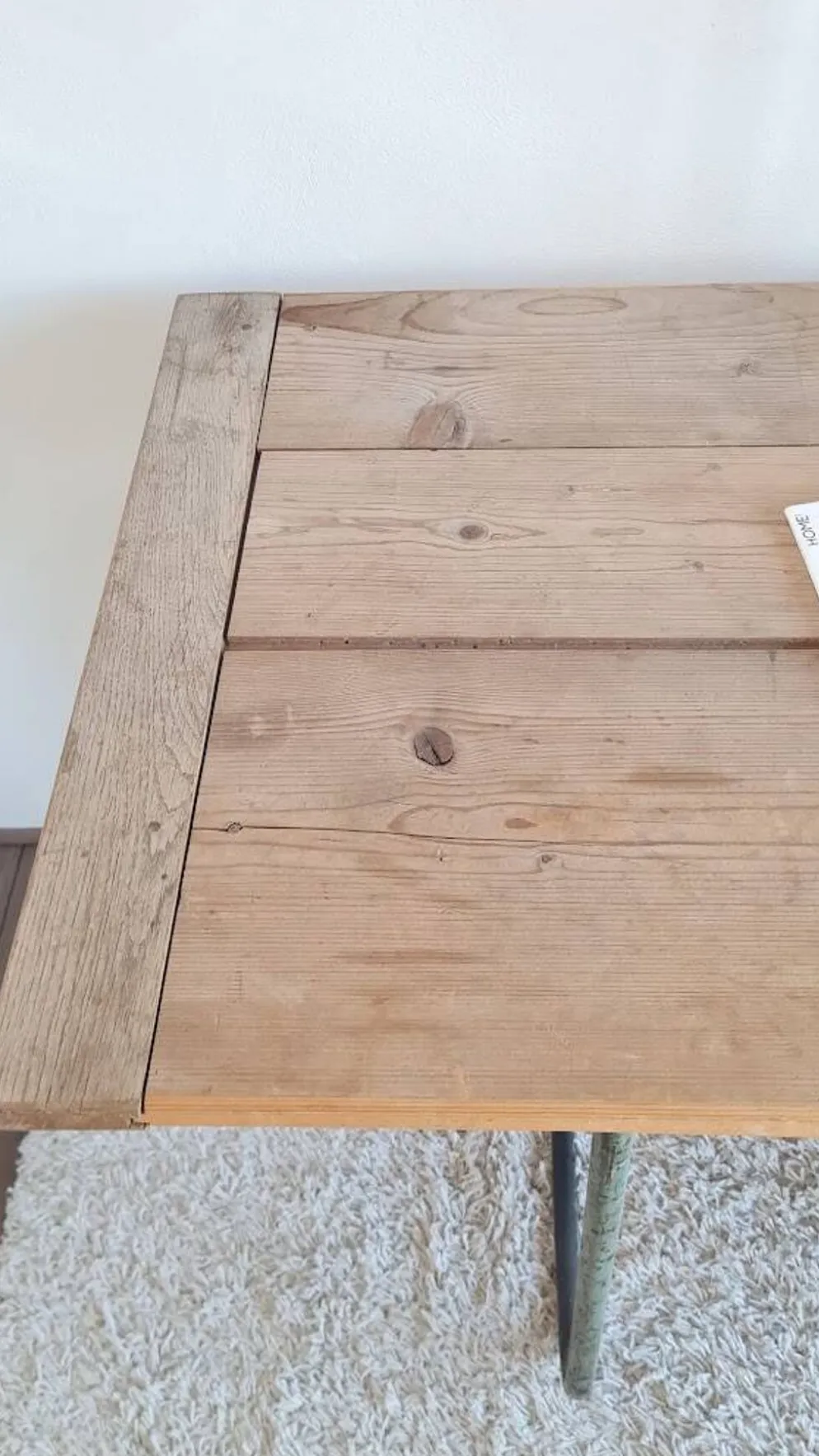 Bureau bois et métal circa années 50