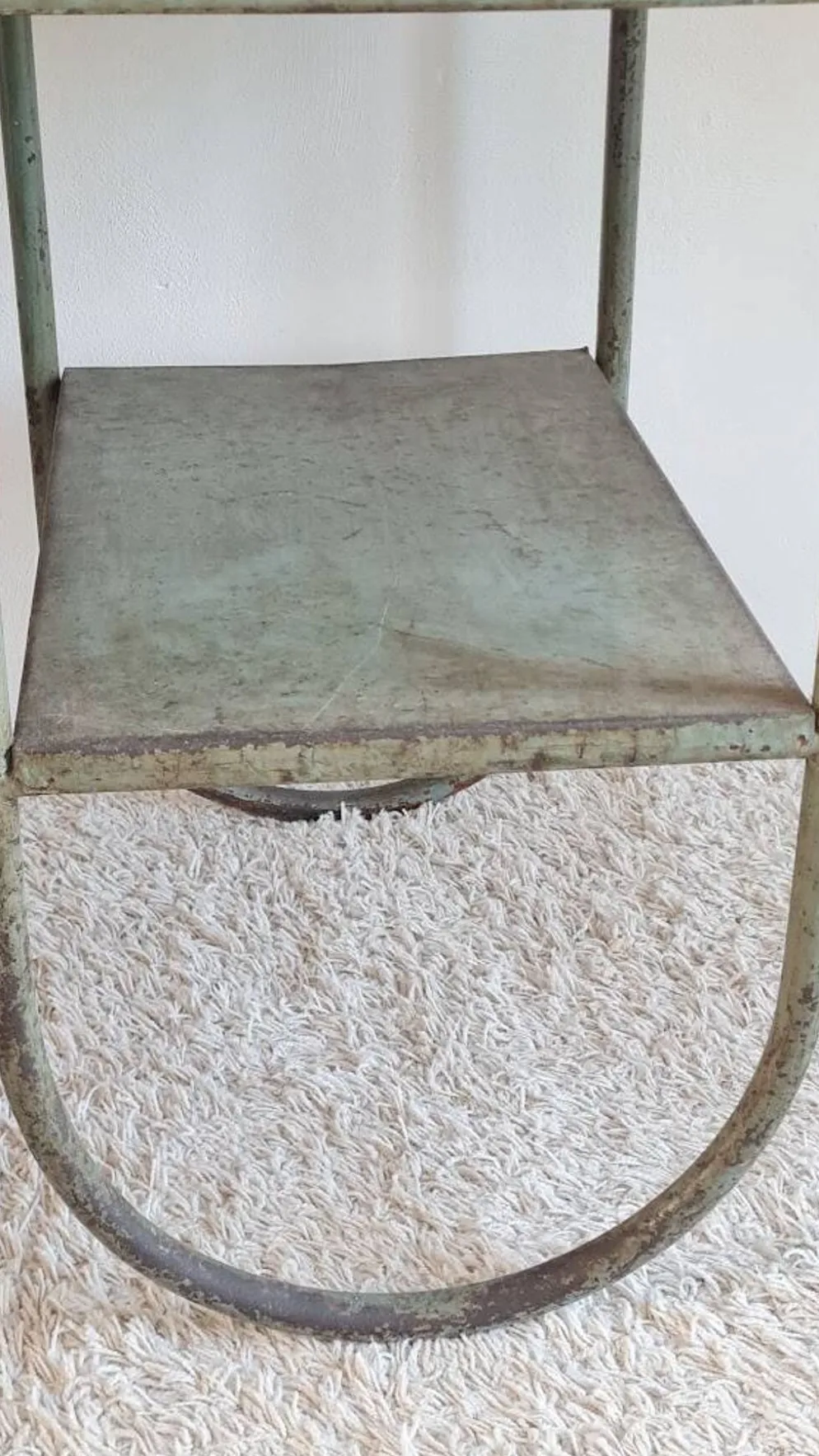 Bureau bois et métal circa années 50