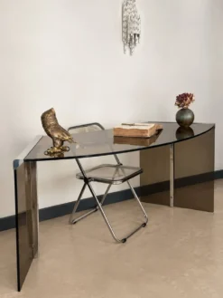 Bureau Boomerang – Président, attribué à Pierangelo Gallotti pour Gallotti & Radice – Italie, circa 1980