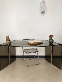 Bureau Boomerang – Président, attribué à Pierangelo Gallotti pour Gallotti & Radice – Italie, circa 1980