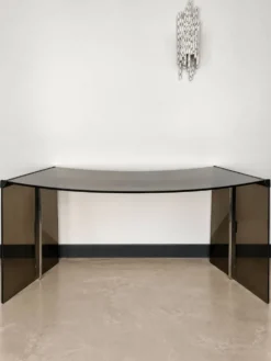 Bureau Boomerang – Président, attribué à Pierangelo Gallotti pour Gallotti & Radice – Italie, circa 1980