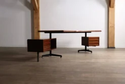 Bureau Boomerang T96 d'Osvaldo Borsani pour Tecno, Italie, 1956