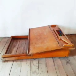 Bureau à boulier et sa chaise 1950