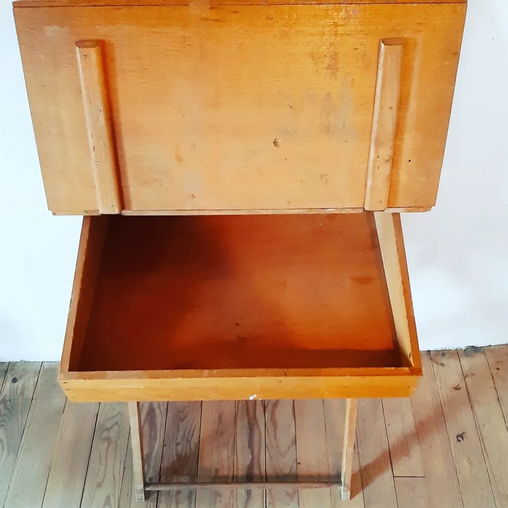 Bureau à boulier et sa chaise 1950