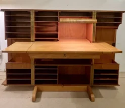 Bureau cabinet pliant 