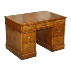 Bureau à caissons géorgien en chêne restauré vers 1800