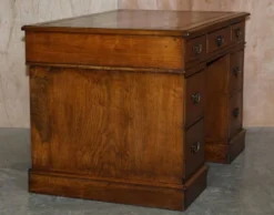 Bureau à caissons géorgien en chêne restauré vers 1800
