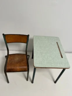 Bureau écolier années 50