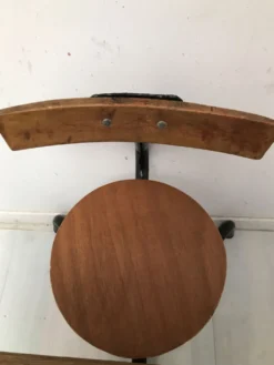 Bureau écolier avec son encrier signé