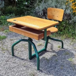 Bureau écolier prouvé année 50