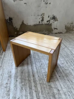 Bureau + commode + tabouret pin Maison Regain Savoie