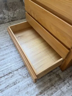 Bureau + commode + tabouret pin Maison Regain Savoie