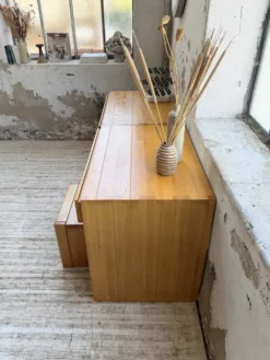 Bureau + commode + tabouret pin Maison Regain Savoie