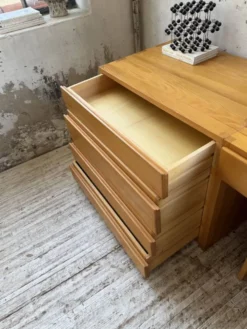 Bureau + commode + tabouret pin Maison Regain Savoie
