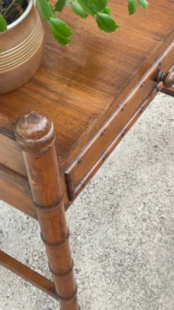 BUREAU Console 1900 dit BAMBOU