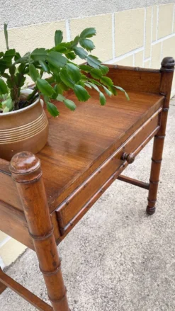 BUREAU Console 1900 dit BAMBOU