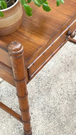 BUREAU Console 1900 dit BAMBOU