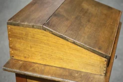 Bureau écritoire bois vintage, bureau bois vintage, secrétaire pupitre, meuble bois, décoration