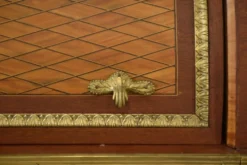 Bureau à cylindre de style Louis XVI en marqueterie époque Napoléon III