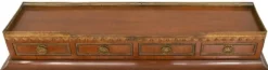 Bureau à cylindre de style Louis XVI en marqueterie
