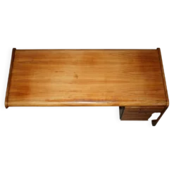 Bureau d'angle gauche bois brésilien danois milieu du siècle