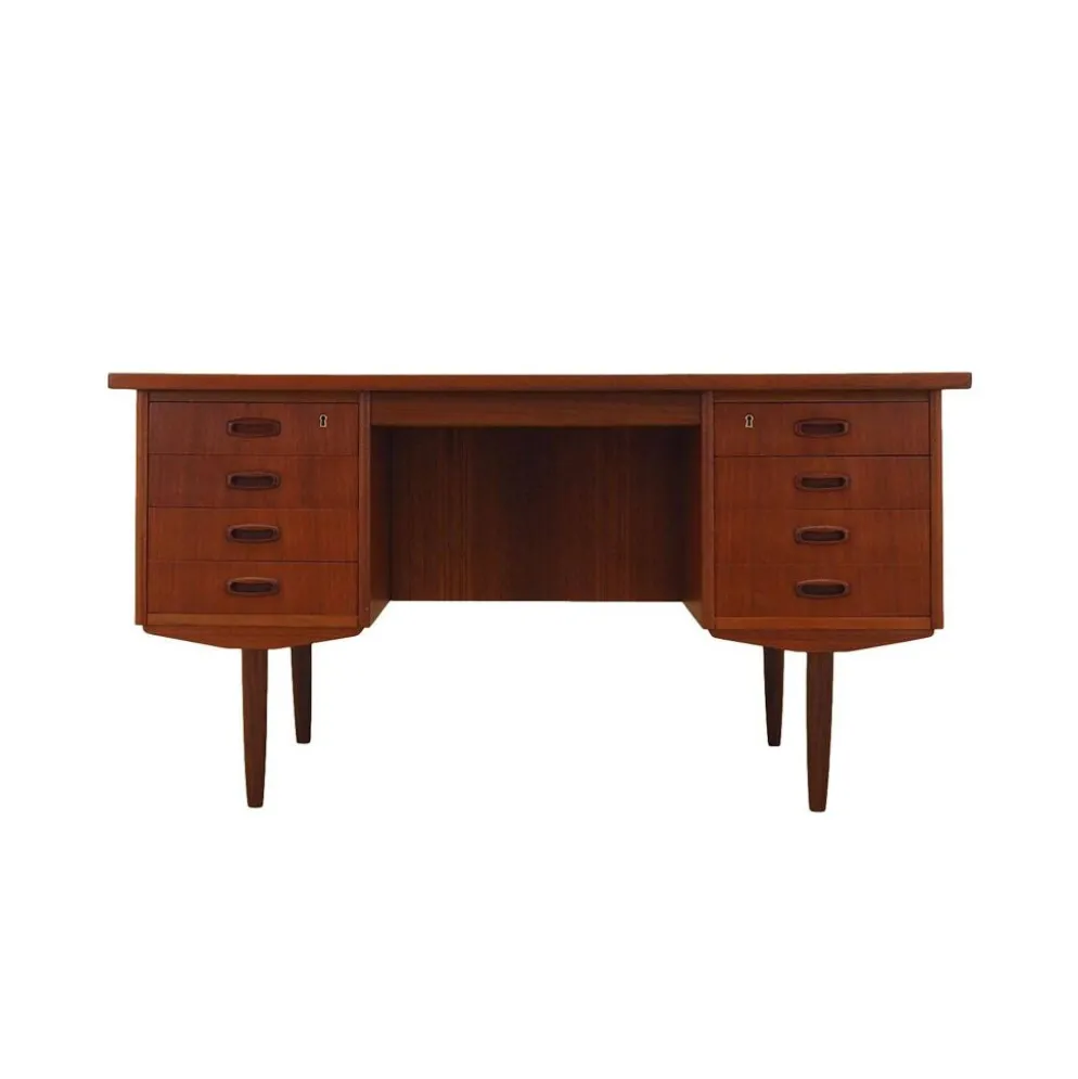 Bureau danois en teck, années 1970