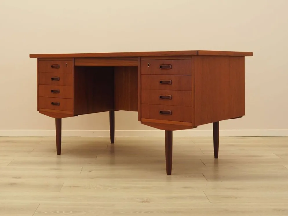 Bureau danois en teck, années 1970