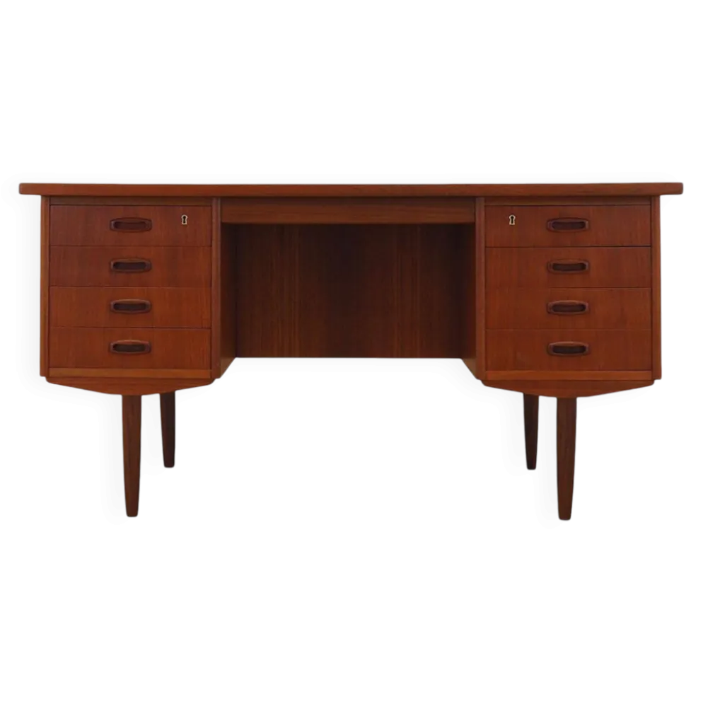Bureau danois en teck, années 1970