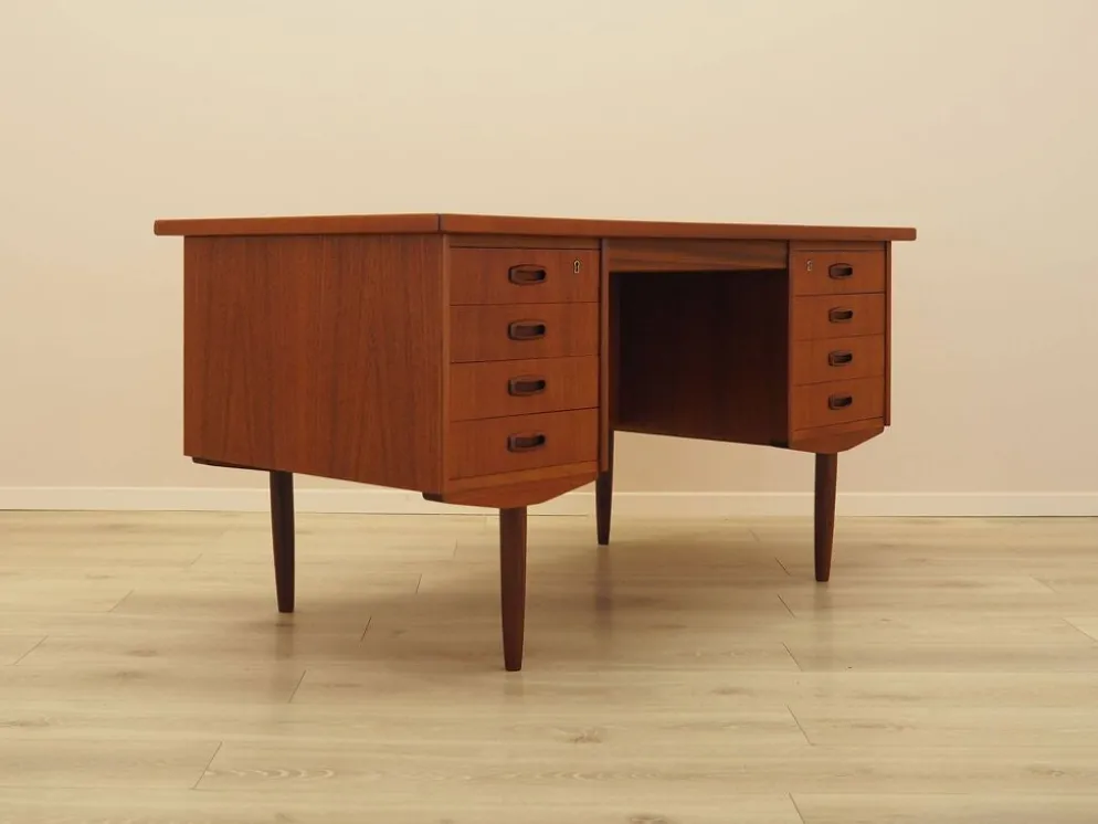 Bureau danois en teck, années 1970