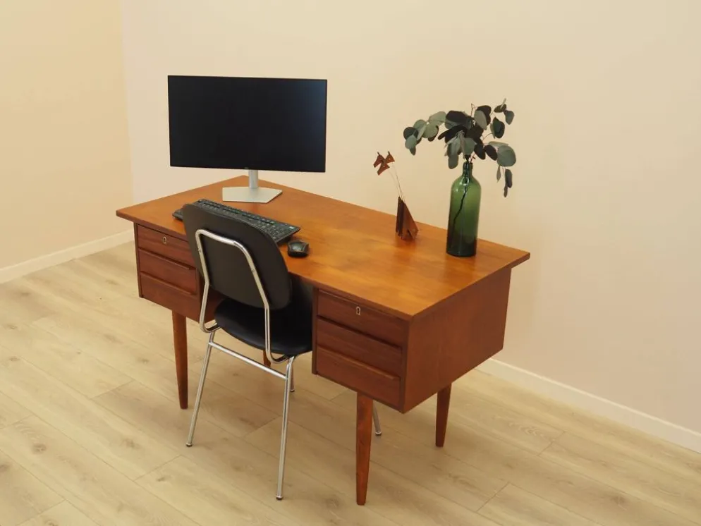 Bureau danois en teck, années 1970