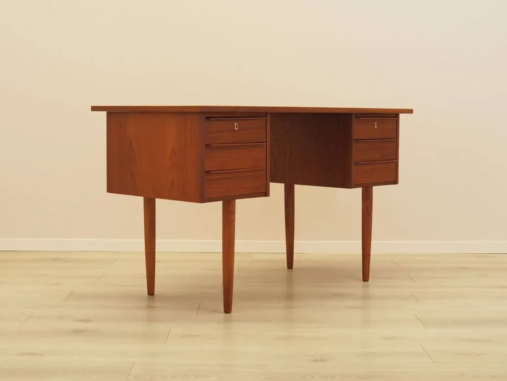 Bureau danois en teck, années 1970