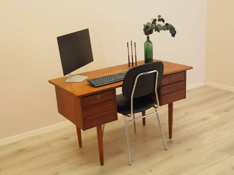 Bureau danois en teck, années 1970