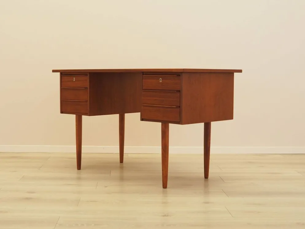 Bureau danois en teck, années 1970