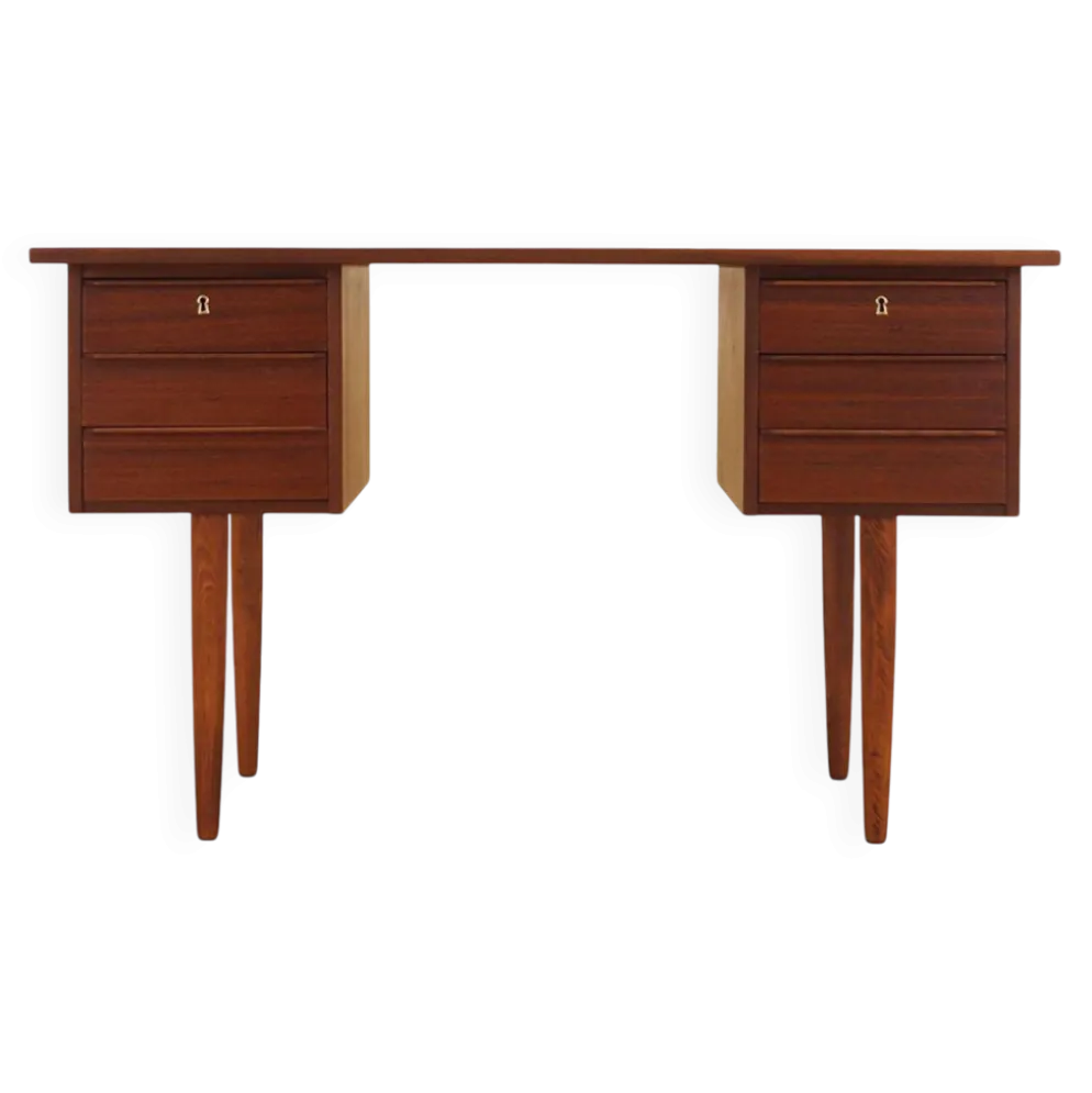 Bureau danois en teck, années 1970