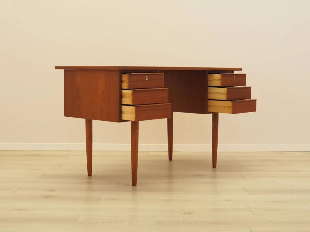 Bureau danois en teck, années 1970