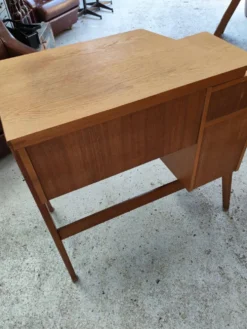 Bureau d'appoint vintage années 1950 à pieds compas