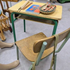 Bureau d'école années 60