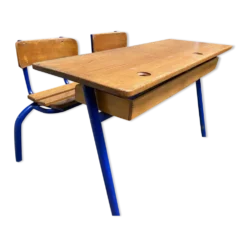 Bureau d’école vintage 1960