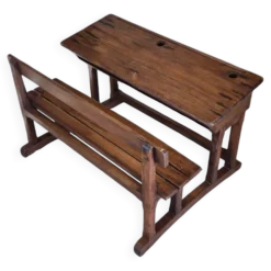 Bureau d'écolier deux places