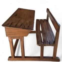 Bureau d'écolier deux places