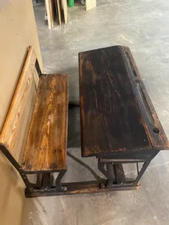 Bureau d’écolier double 1900