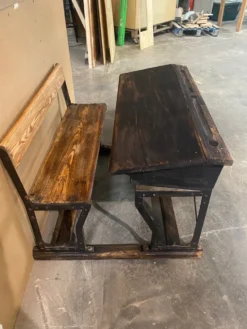 Bureau d’écolier double 1900