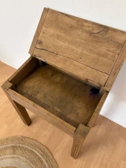 Bureau d’écolier en chêne massif