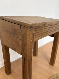 Bureau d’écolier en chêne massif