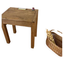 Bureau d’écolier en chêne massif