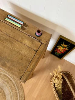 Bureau d’écolier en chêne massif