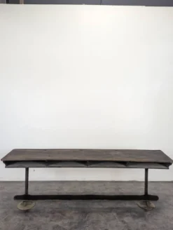 Bureau d'écolier ou console fin XIXème