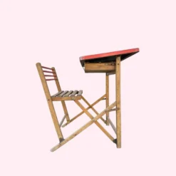 Bureau d’écolier pliable Plideal, années 1960