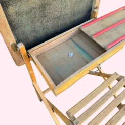 Bureau d’écolier pliable Plideal, années 1960