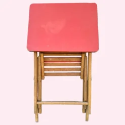 Bureau d’écolier pliable Plideal, années 1960